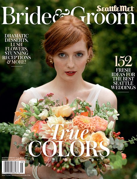 Bride and Groom Winter Spring 2014 magazine cover