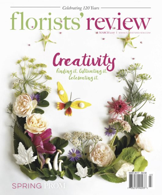 Florist's Review March 2017 magazine cover