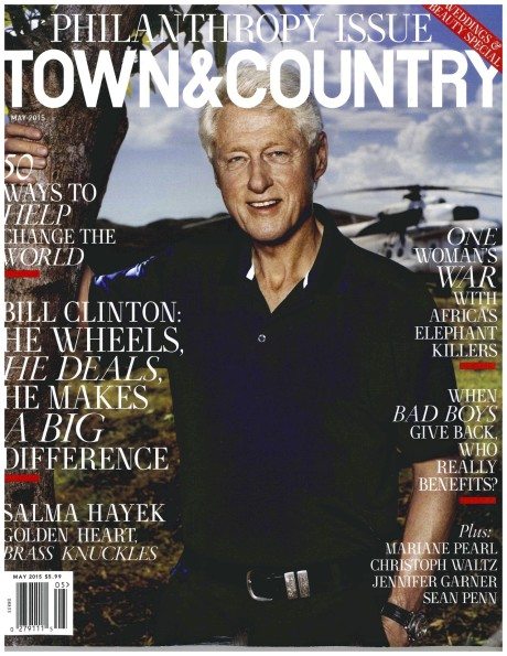 Town and Country May 2015 magazine cover